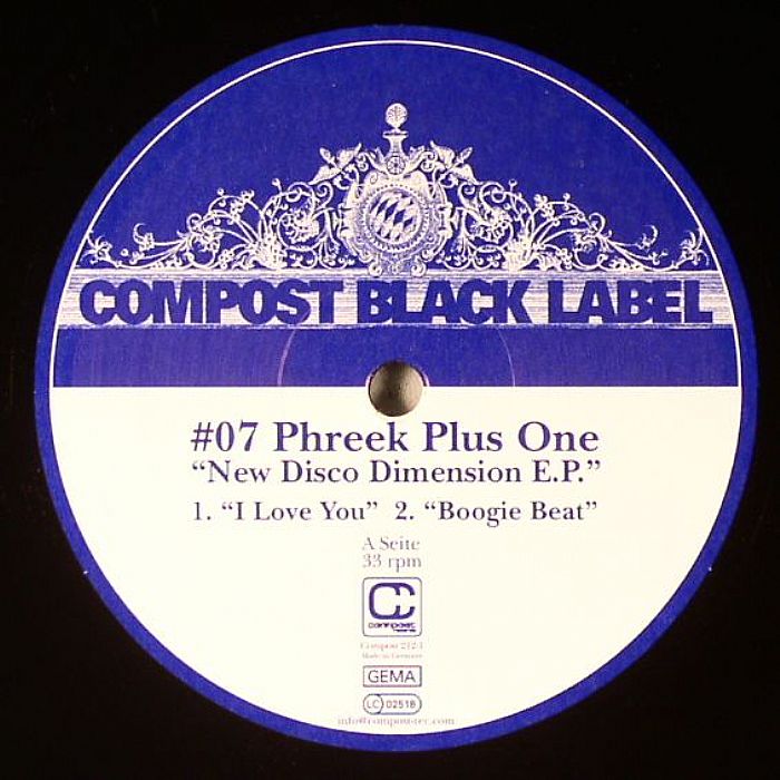 PHREEK PLUS ONE - New Disco Dimension EP