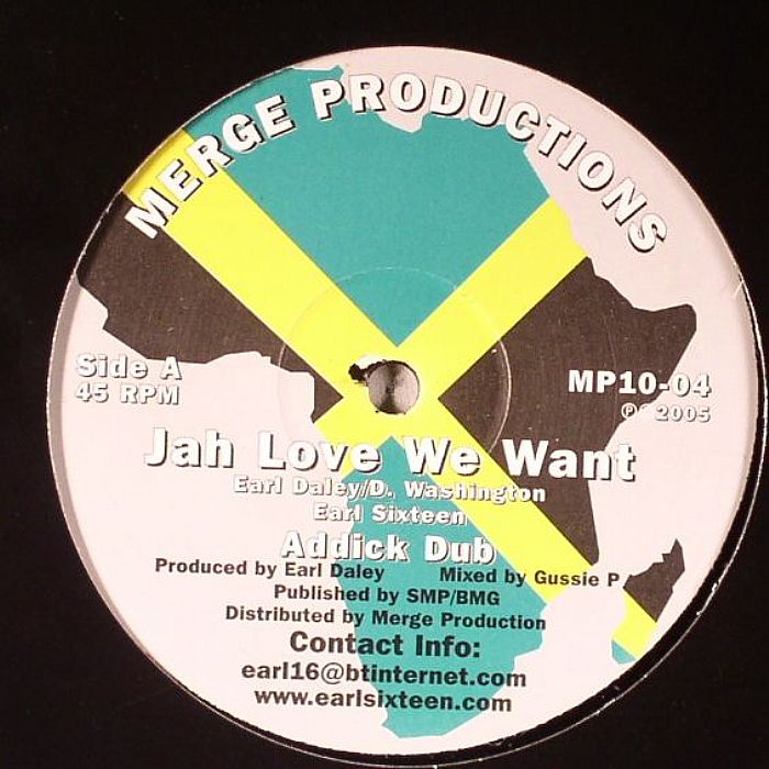 EARL SIXTEEN - Jah Love We Want