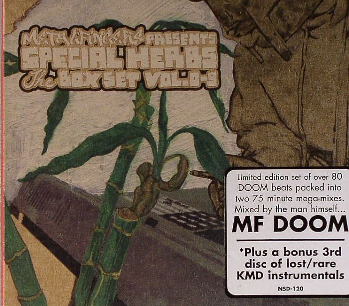 MF DOOM Metalfingers presents Special Herbs: The Box Set Vol 0 9 vinyl