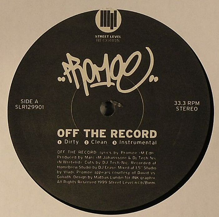 PROMOE - Off The Record