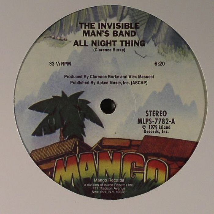 INVISIBLE MAN'S BAND, The - All Night Thing