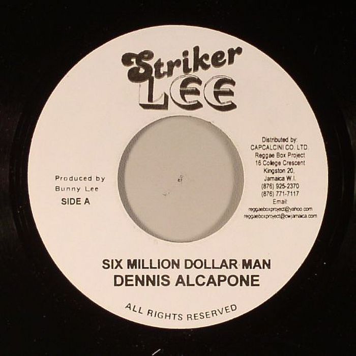 ALCAPONE, Dennis/THE AGGROVATORS - Six Million Dollar Man