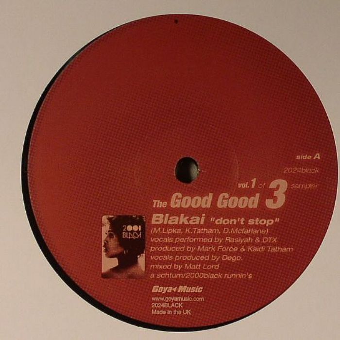 BLAKAI/CAPITOL A - Good Good (Sampler Vol 1/3)