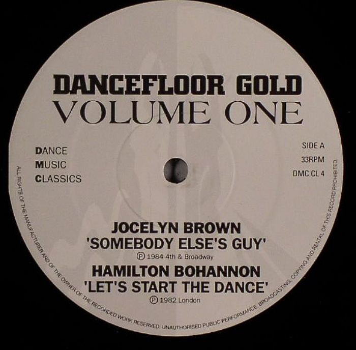 BROWN, Jocelyn/HAMILTON BOHANNON/D TRAIN/UNIQUE - DMC Dancefloor Gold Volume 1 (For Working DJs Only)