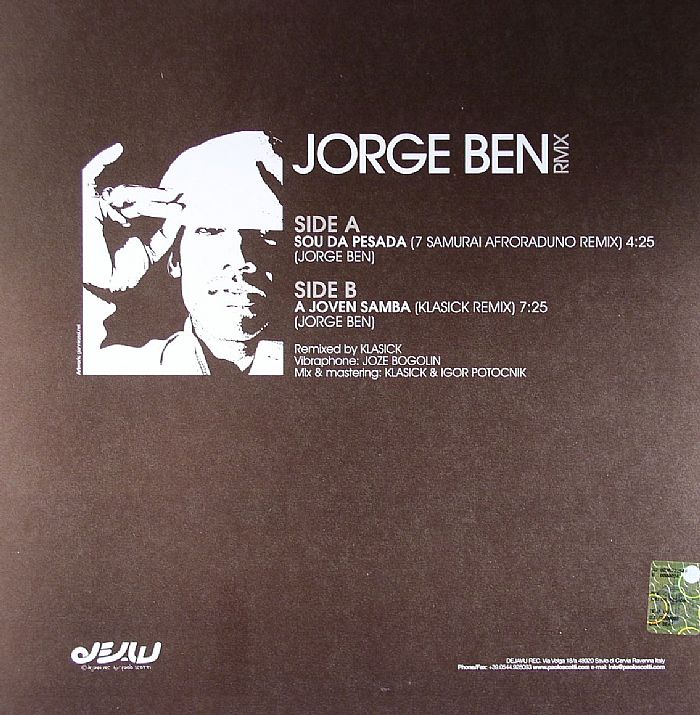 JORGE BEN - Sou Da Pesada