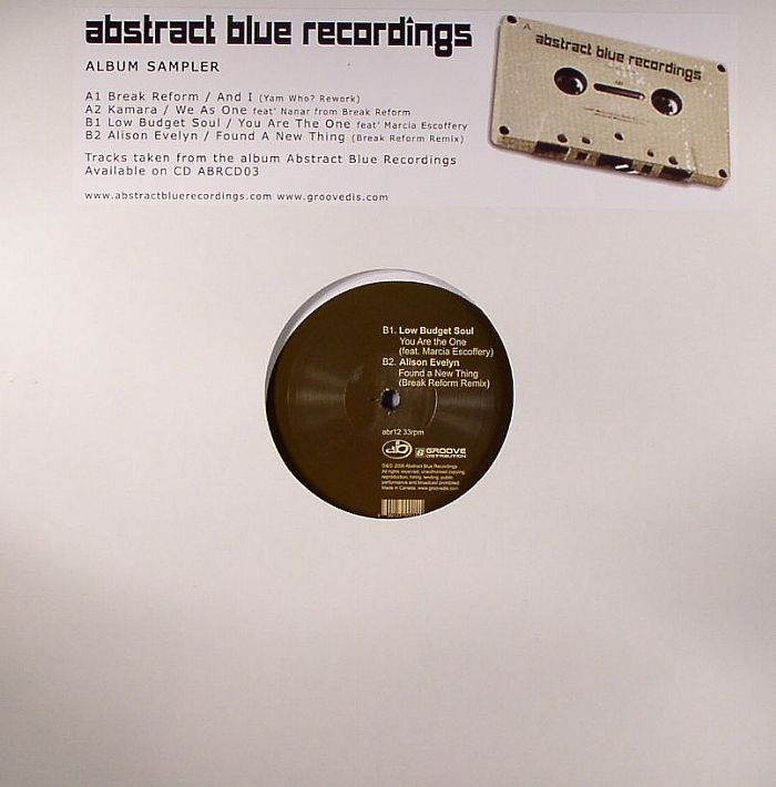 BREAK REFORM/KAMARA/LOW BUDGET SOUL/ALISON EVELYN - Abstract Blue Recordings (Album Sampler)