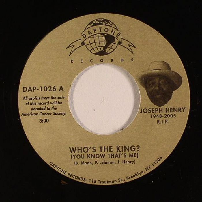 HENRY, Joseph - Who's The King? (You Know That's Me)