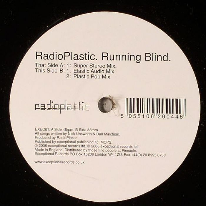 RADIOPLASTIC - Running Blind