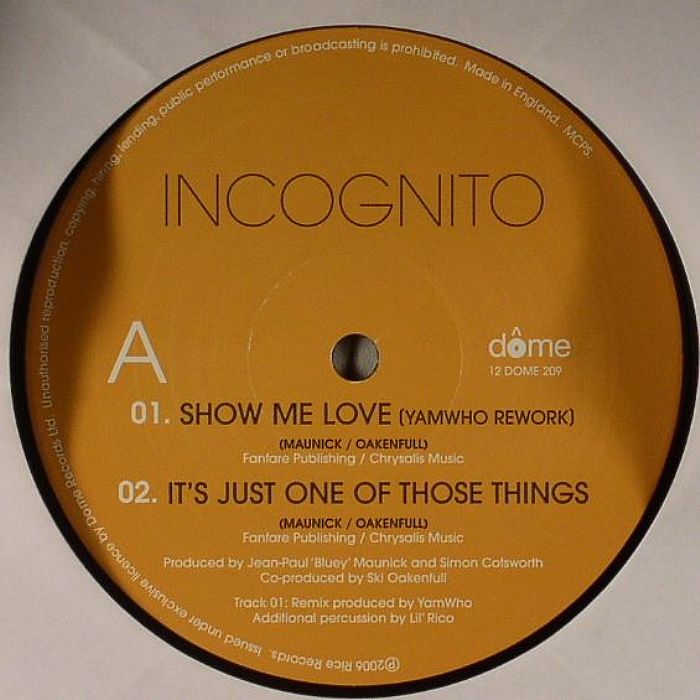 INCOGNITO - Show Me Love
