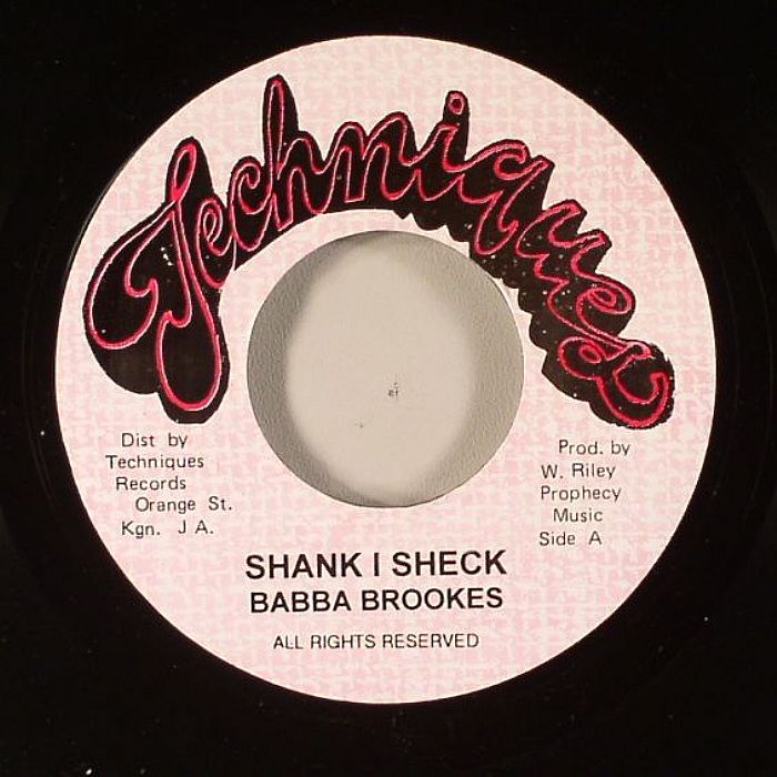 BROOKES, Babba/WINSTON WRIGHT - Shank I Sheck