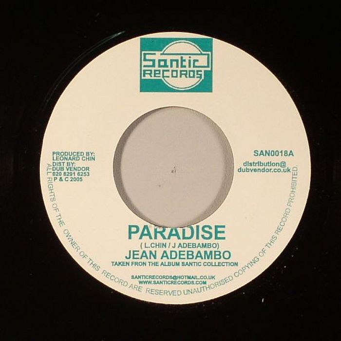 ADEBAMBO, Jean/THE SANTIC PLAYERS - Paradise