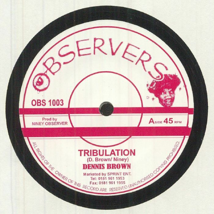 BROWN, Dennis - Tribulation