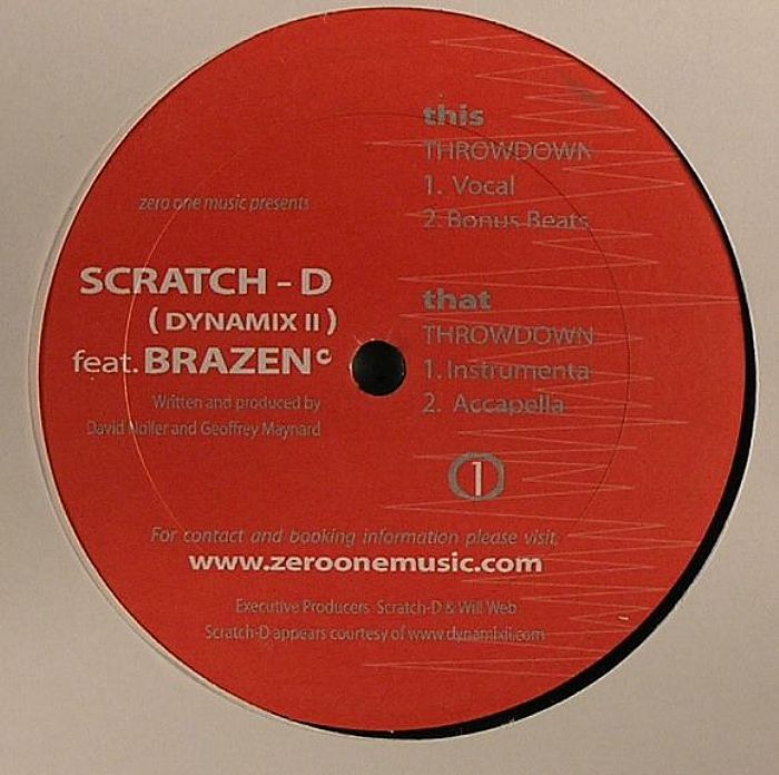 SCRATCH D (DYNAMIX II) feat BRAZEN - Throwdown