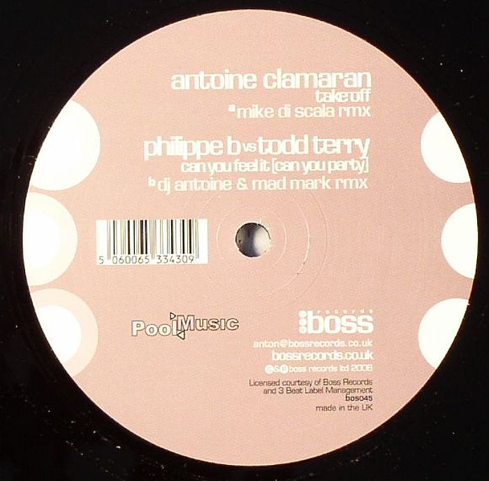 CLARMARAN, Antoine/PHILIPPE B vs TODD TERRY - Boss Remix EP 1