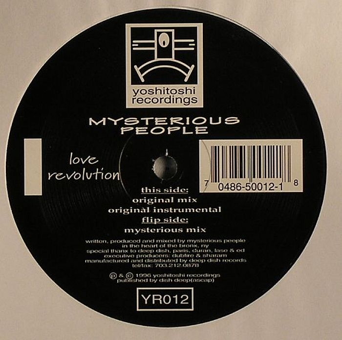 MYSTERIOUS PEOPLE - Love Revolution