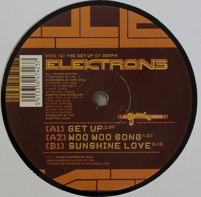 ELEKTRONS - The Get Up EP (Unabombers production)