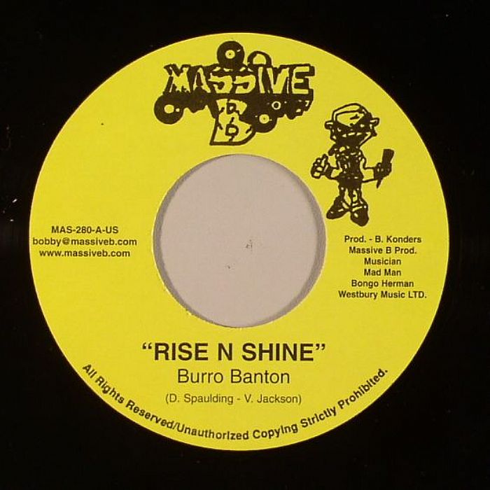 BANTON, Burro/KING KONG - Rise N Shine (Jah Love Riddim)
