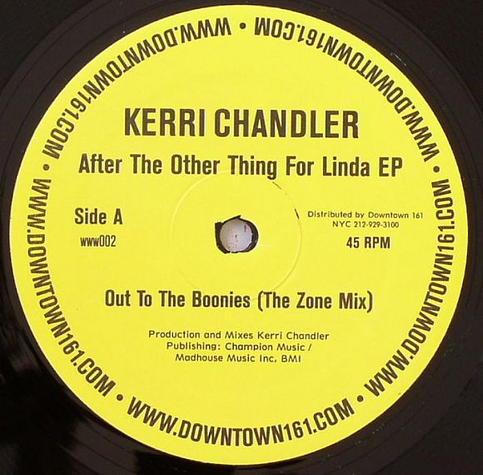 CHANDLER, Kerri - After The Other Thing For Linda EP