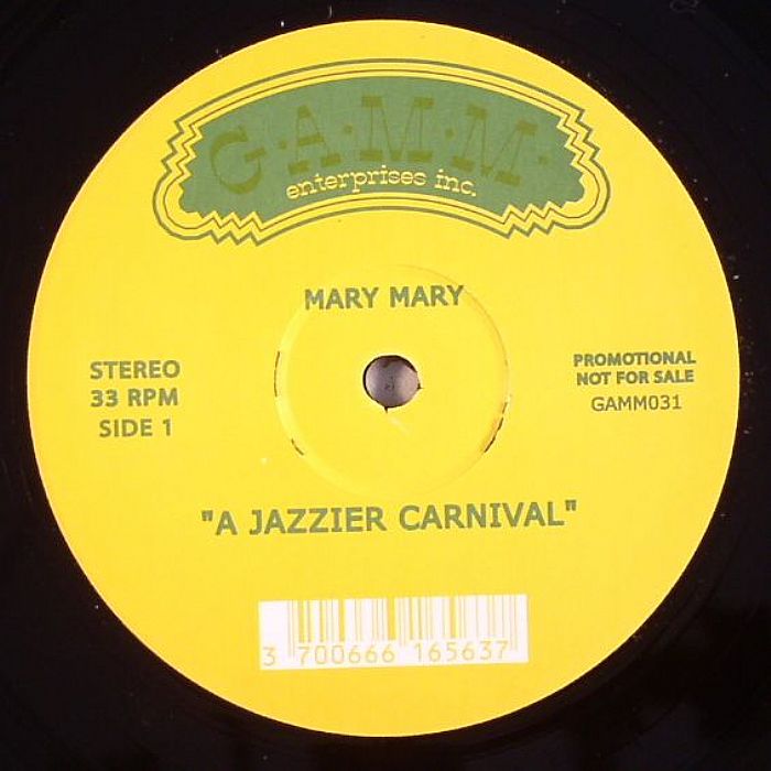 MARY MARY - A Jazzier Carnival