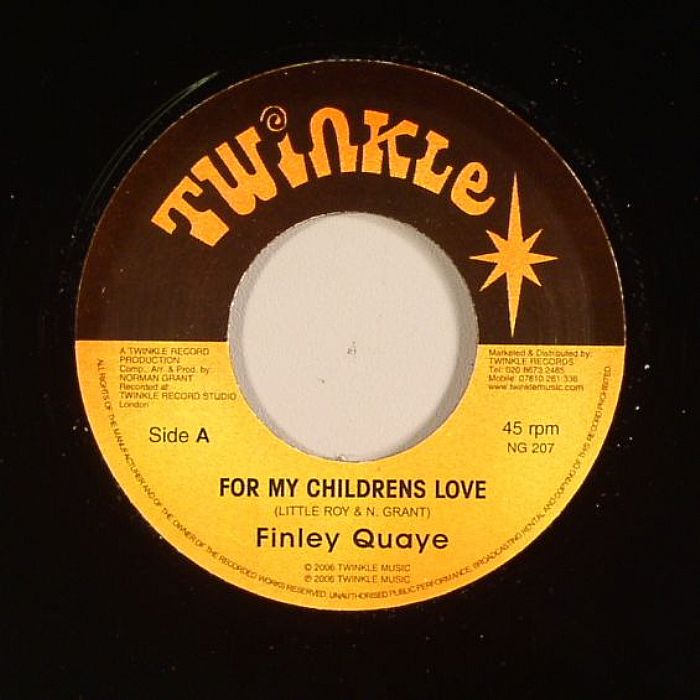 QUAYE, Finley - For My Childrens Love