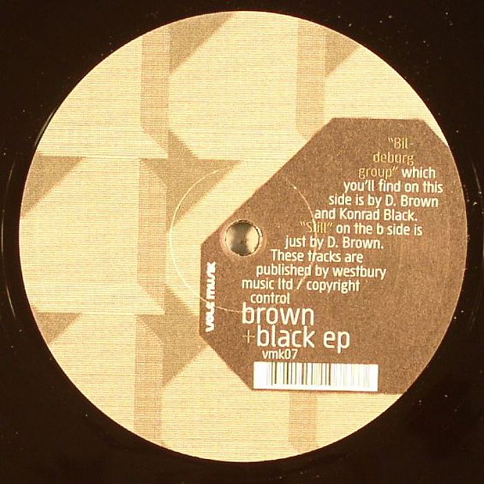 D BROWN/KONRAD BLACK - Brown & Black EP
