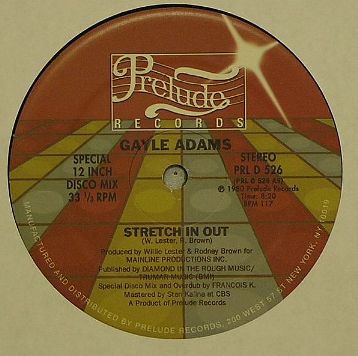 ADAMS, Gayle - Stretch In Out