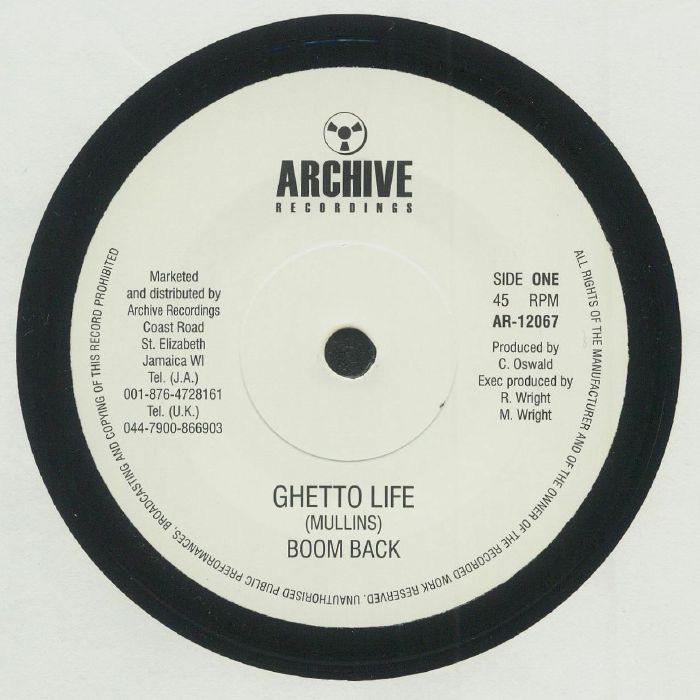 BOOM BACK - Ghetto Life