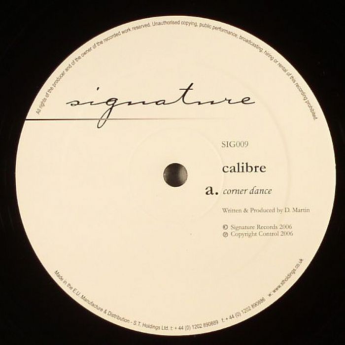 CALIBRE - Corner Dance EP