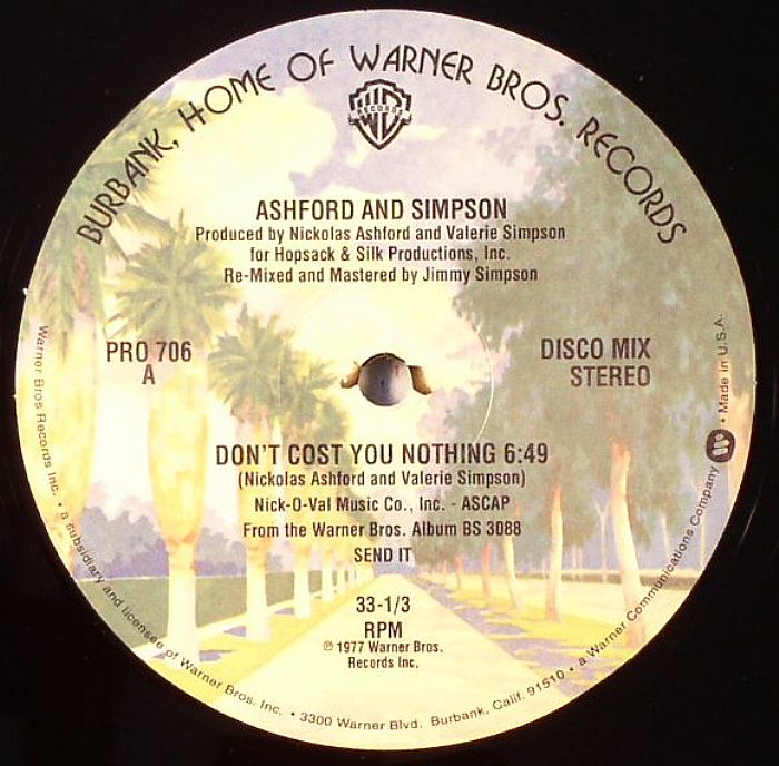 ASHFORD & SIMPSON - Don't Cost You Nothing
