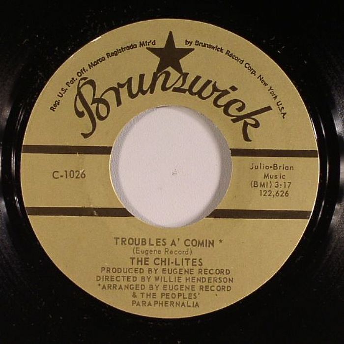 CHI LITES, The - Troubles A'Comin'/Give More Power To The People