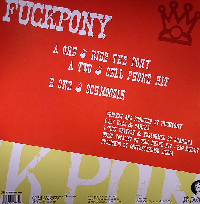 FUCKPONY - Ride The Pony EP