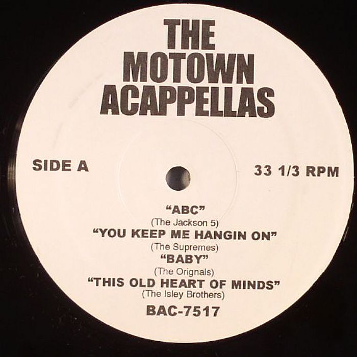 MOTOWN ACAPPELLAS, The - Motown Acappellas #1