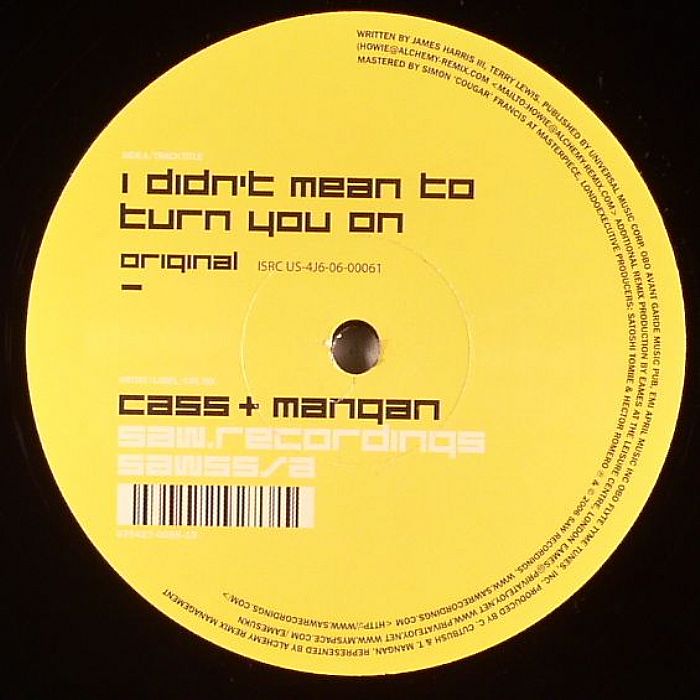 CASS & MANGAN - I Didn't Mean To Turn You On