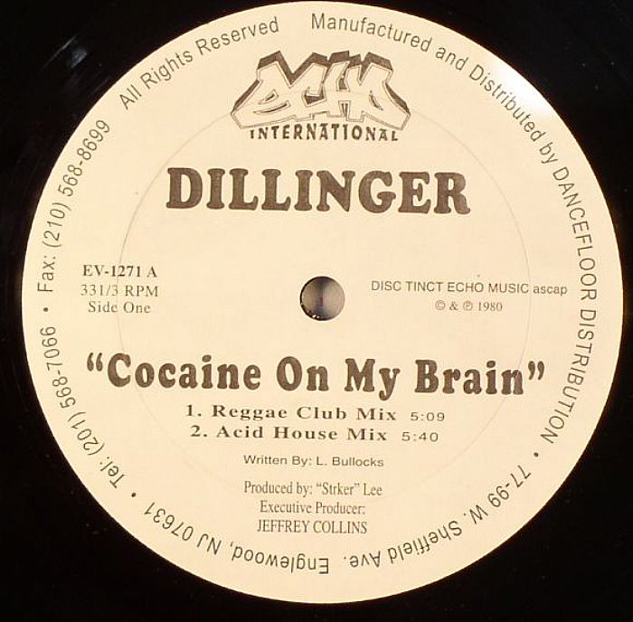 DILLINGER - Cocaine In My Brain