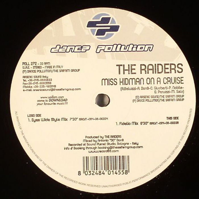 RAIDERS, The - Miss Kidman On A Cruise