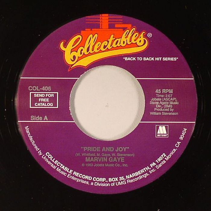 Marvin GAYE Pride & Joy Vinyl at Juno Records.