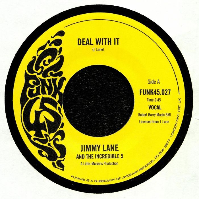 JIMMY LANE & THE INCREDIBLE 5 - Deal With It