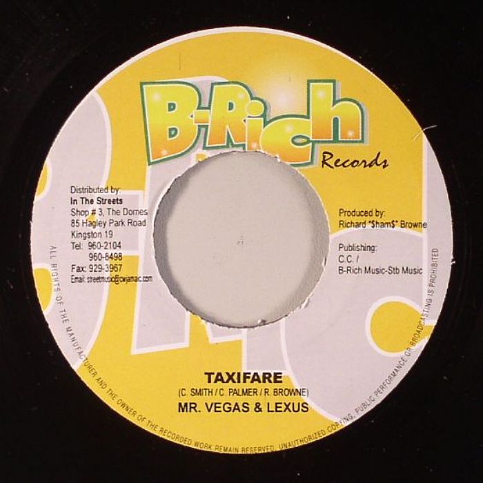 MR VEGAS & /LEXXUS/BLACKER - Taxifare (Baddis Ting Riddim)