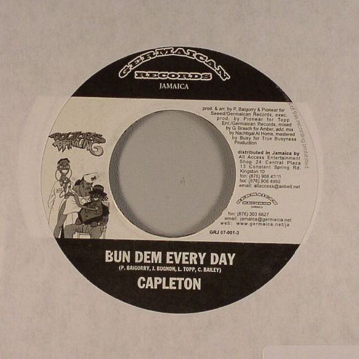 CAPLETON/SEED - Bun Dem Every Day (Doctor's Darling Riddim)