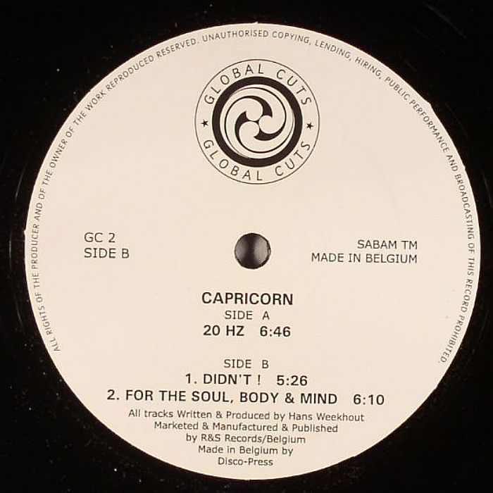 CAPRICORN - 20Hz (repress)