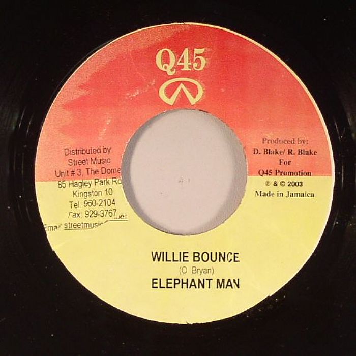 ELEPHANT MAN - Willie Bounce