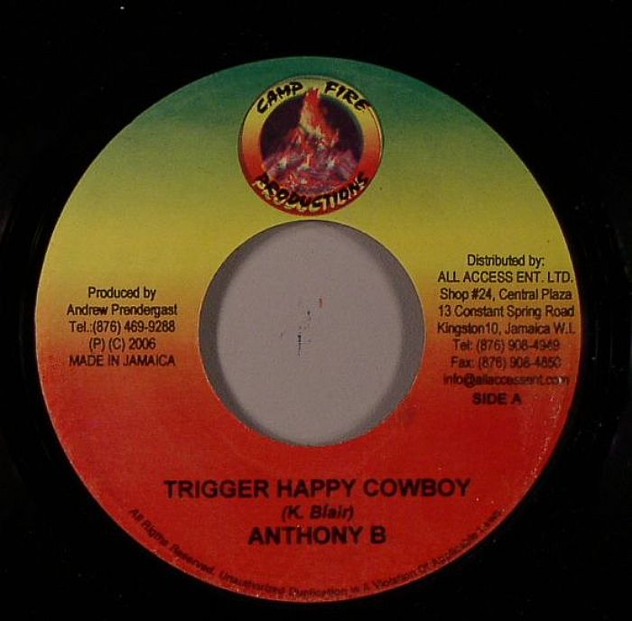 ANTHONY B/RAS GHANDI - Trigger Happy Cowboy (Playlist Riddim)