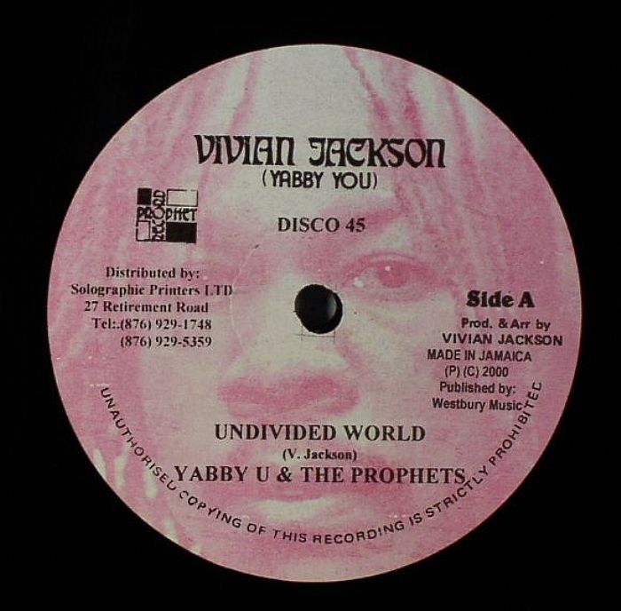 YABBY U/HORACE ANDY/THE PROPHETS - Undivided World