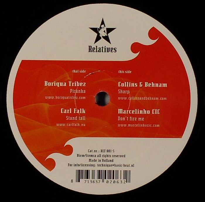 BORIQUA TRIBEZ/CARL FALK/COLLINS & BEHNAM/MARCELINHO CIC - Relatives 1