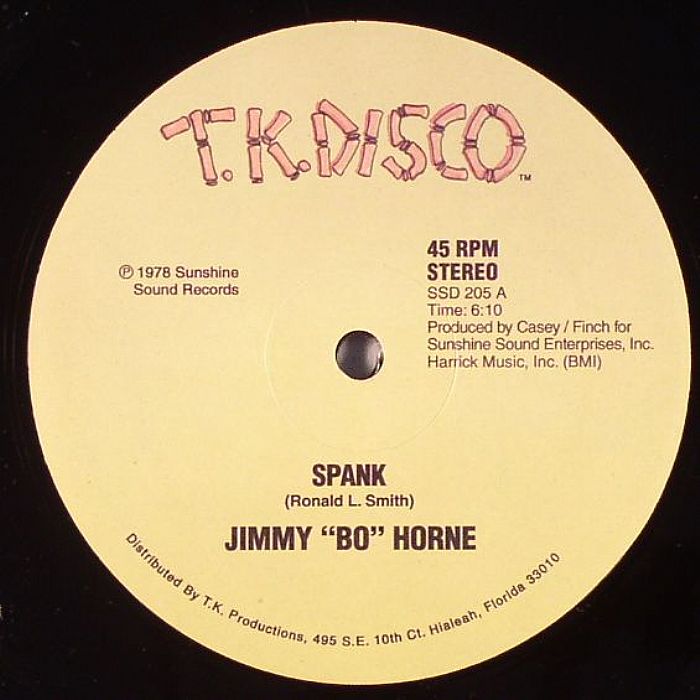 BO HORNE, Jimmy - Spank