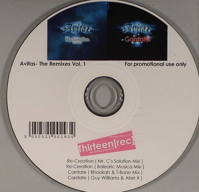 AVITAS - The Remixes Vol 1