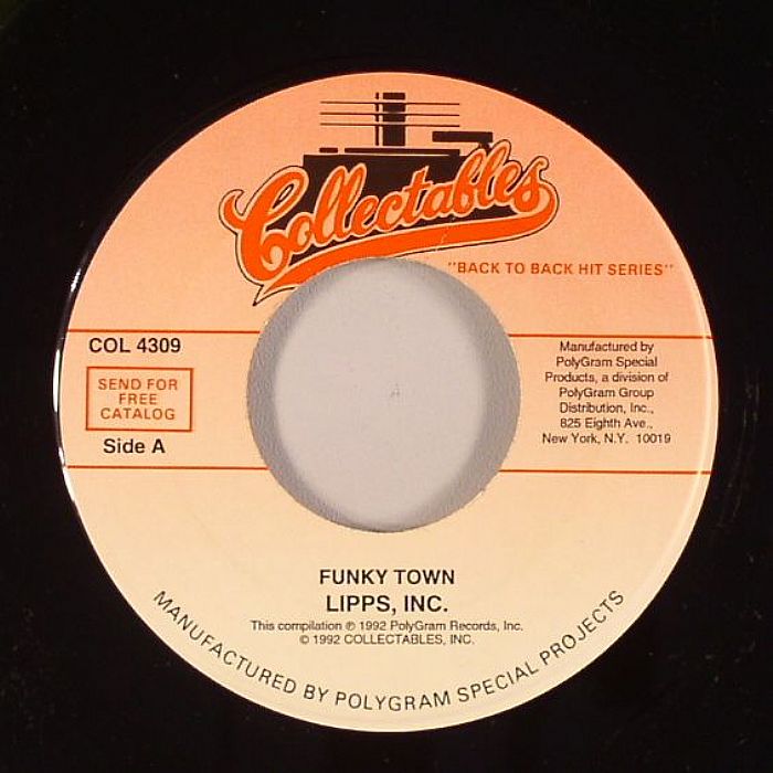 LIPPS INC Funky Town vinyl at Juno Records.