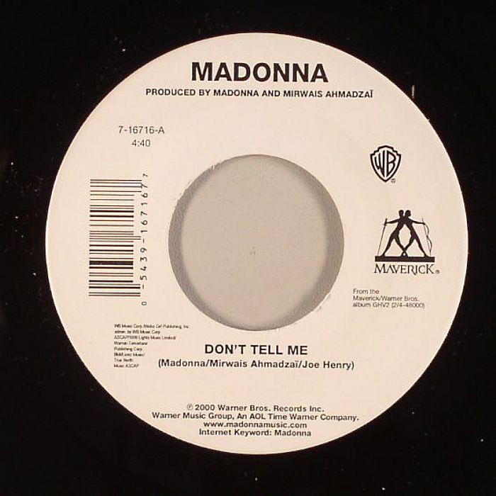 MADONNA Don t Tell Me vinyl at Juno Records.