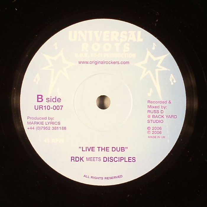 AMMERS, Marlene/RDK meets DISCIPLES - Live The Life