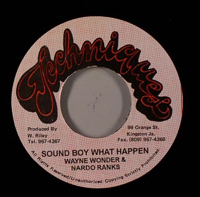 WONDER, Wayne/NARDO RANKS - Sound Boy What Happen (Things & Time Riddim)